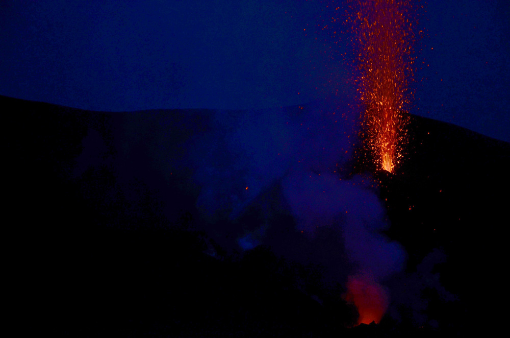 Éruption du Stromboli