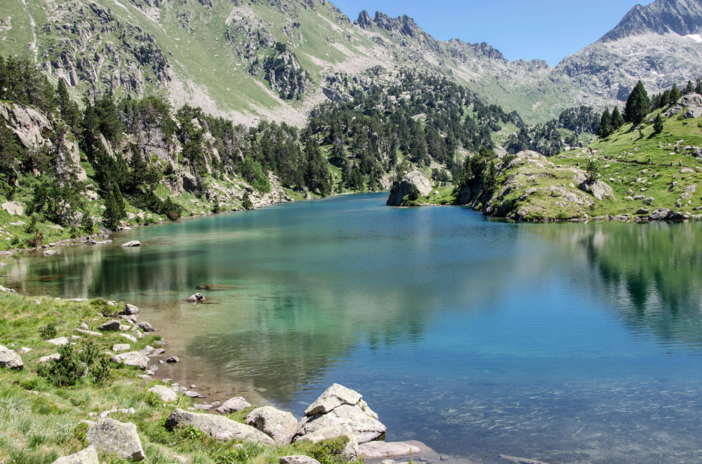 Estany dans le cirque de Colomers