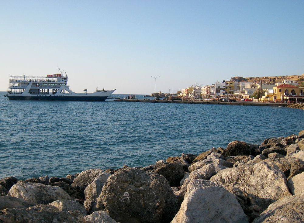 Ferry à Paleochora