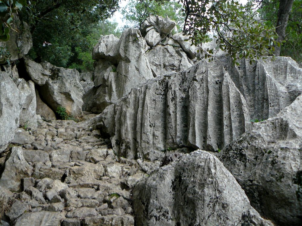 Formations rocheuses de la Serra de Tramuntana