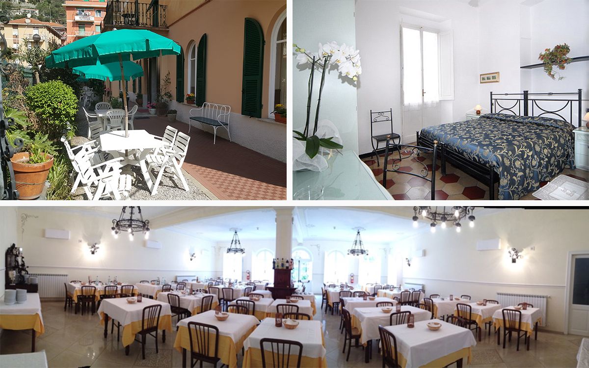 L'hôtel Palace à Levanto