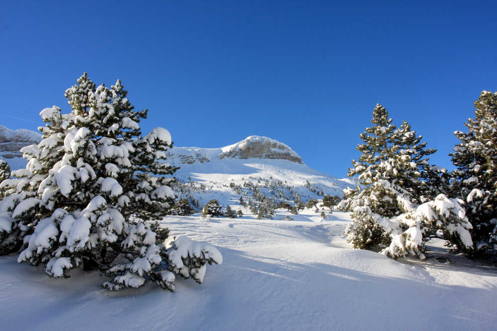 La Montagnette domine le vallon de Combeau