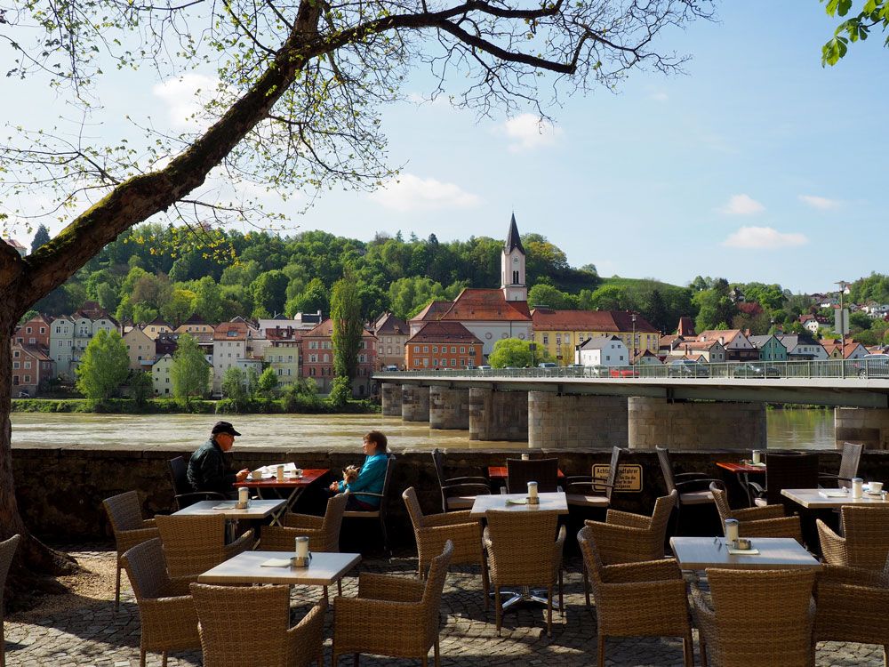 Terrasse à Passau