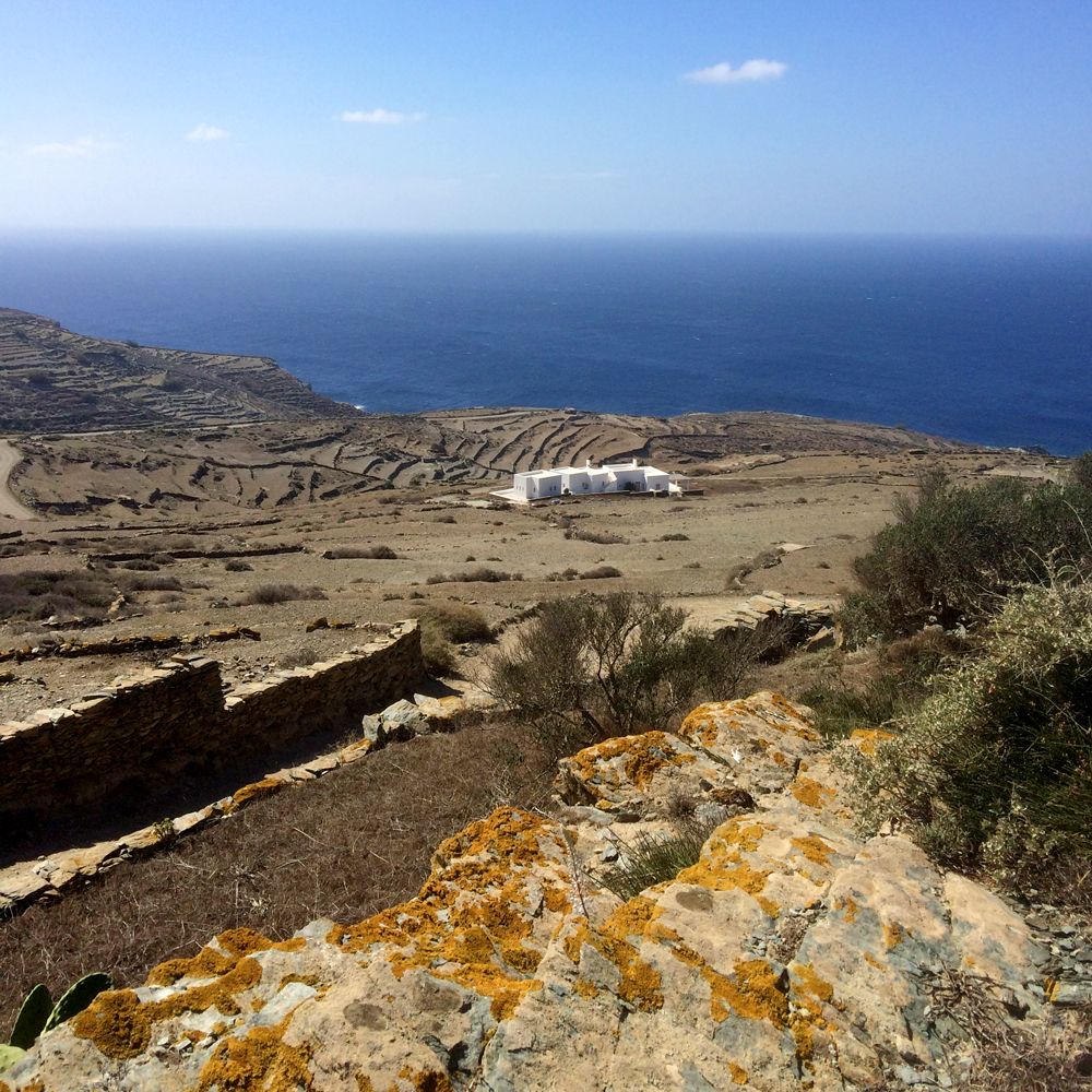 Paysage du Nord-Ouest de Folégandros