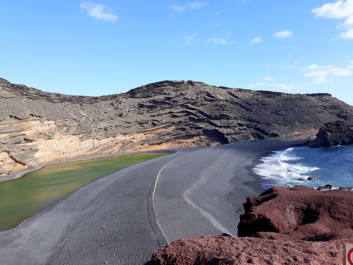 La plage d'El Golfo