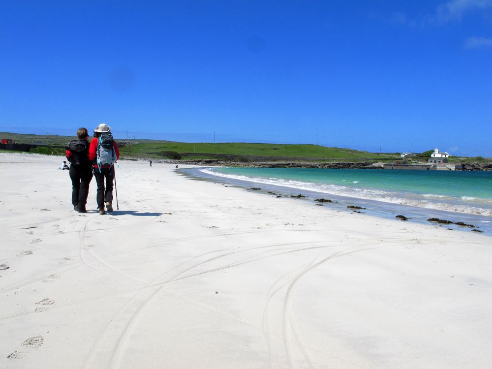 La belle plage de Kilmurvy