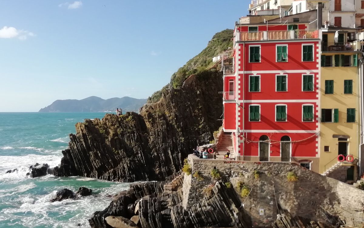 Le village de Riomaggiore dans les Cinque Terre