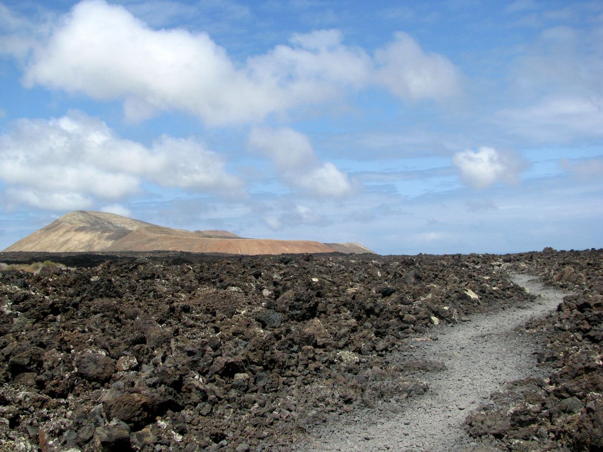 Le volcan de la Caldera Blanca