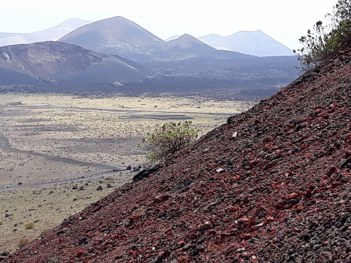 Vue depuis la Caldera Colorada