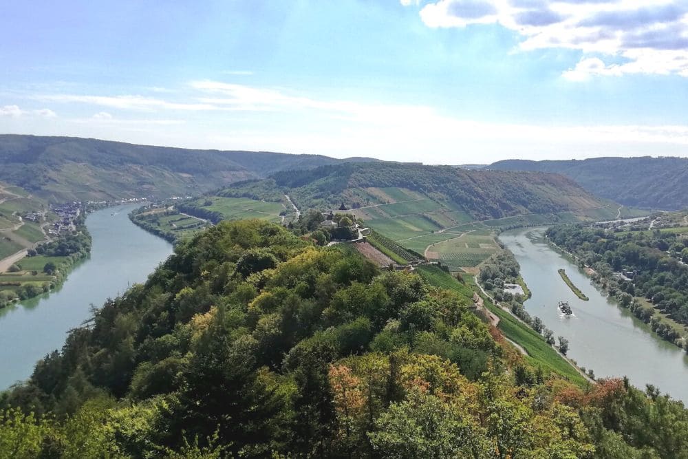 Boucle de la Moselle depuis Punderich © Bernard Charvoz