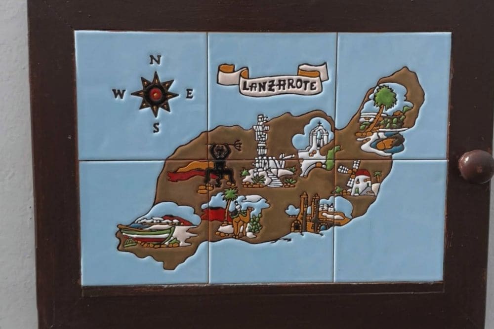 Carte de Lanzarote