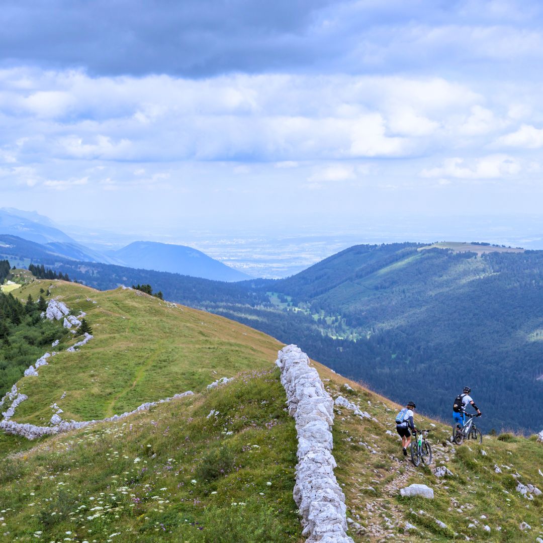 VTT dans le Jura, Bourgogne
