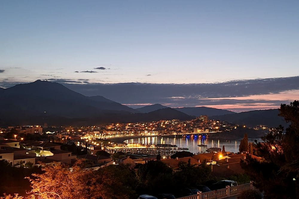 Coucher de soleil sur la baie