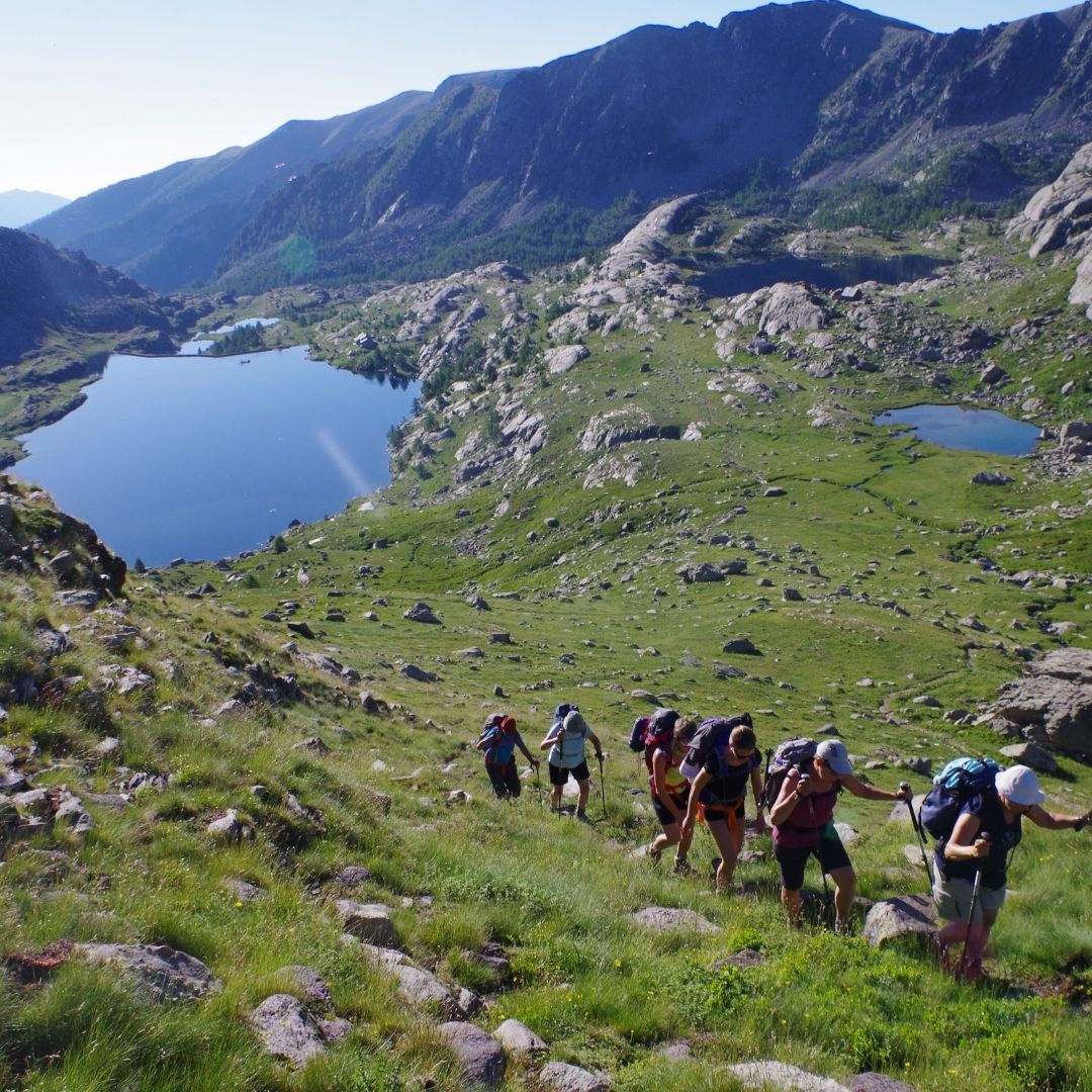 Randonnées dans le Mercantour dans les Alpes