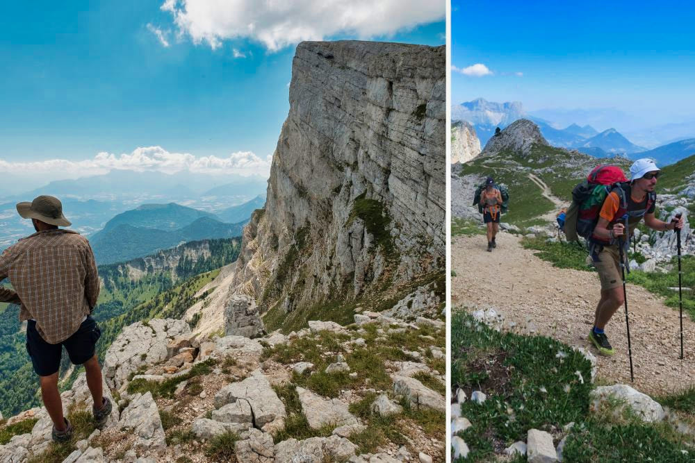 En pleine ascension du Grand Veymont © Timothé Bourdilleau (2)