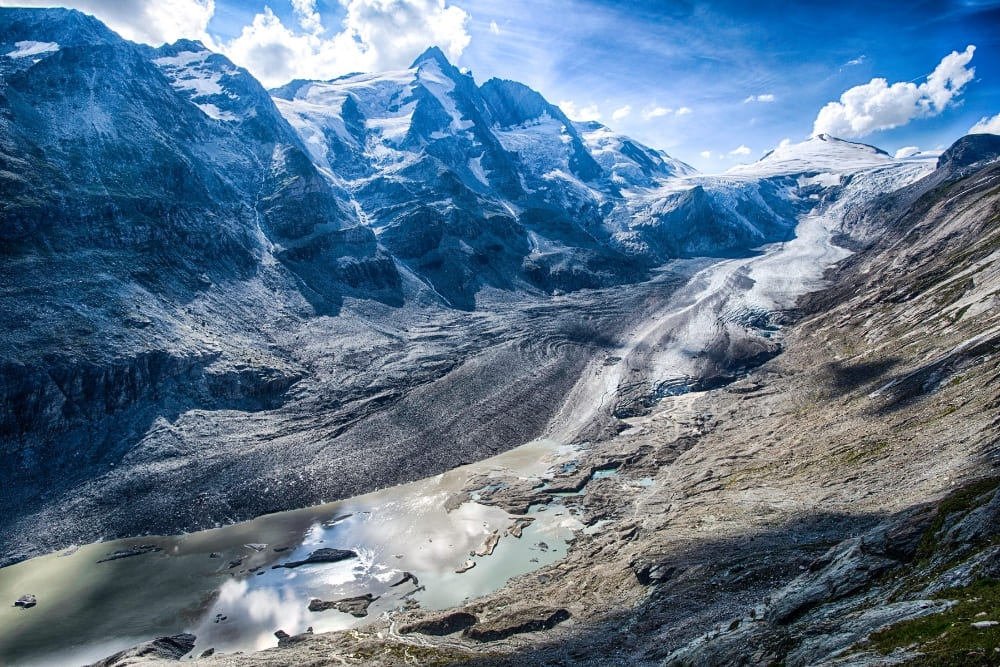 Glaciers et faces Nords-Est du Großglockner © Jean Marc Porte