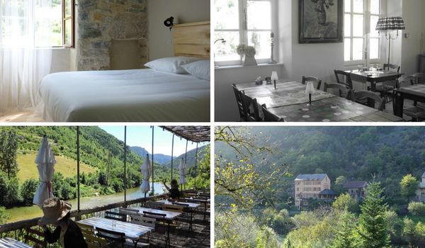 Chambre, restaurant et terrasse hôtel Parisien à Les Vignes 