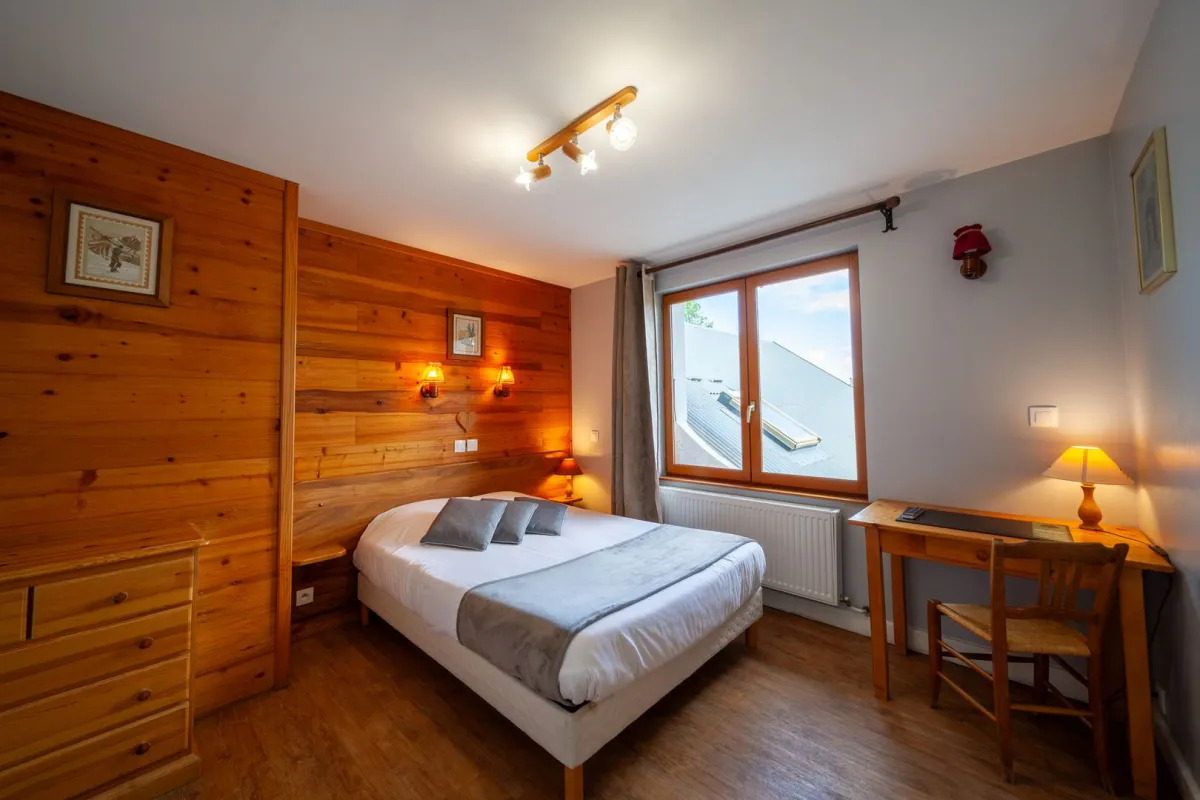 Vue de l'Auberge des Montauds à Bois Barbu