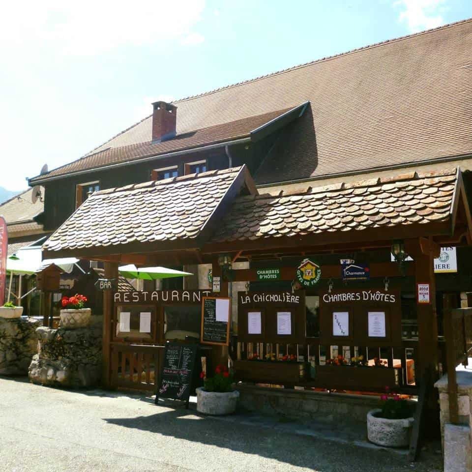 Vue extérieure de La Chicholière à Gresse-en-Vercors