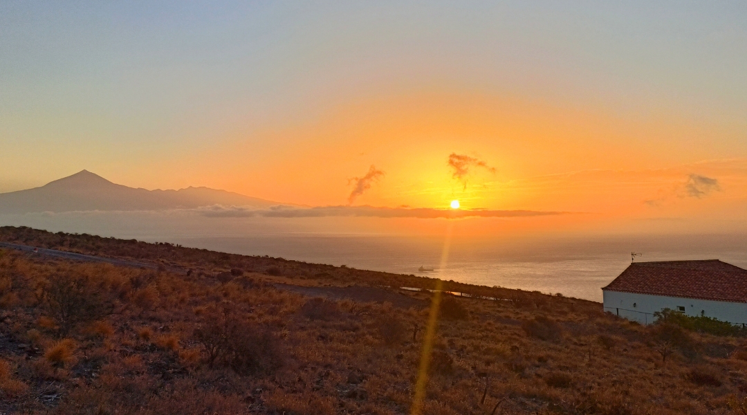 Le lever de soleil sur le Teide