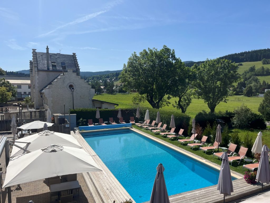 Vue de l'hôtel Les Clarines à Corrençon-en-Vercors