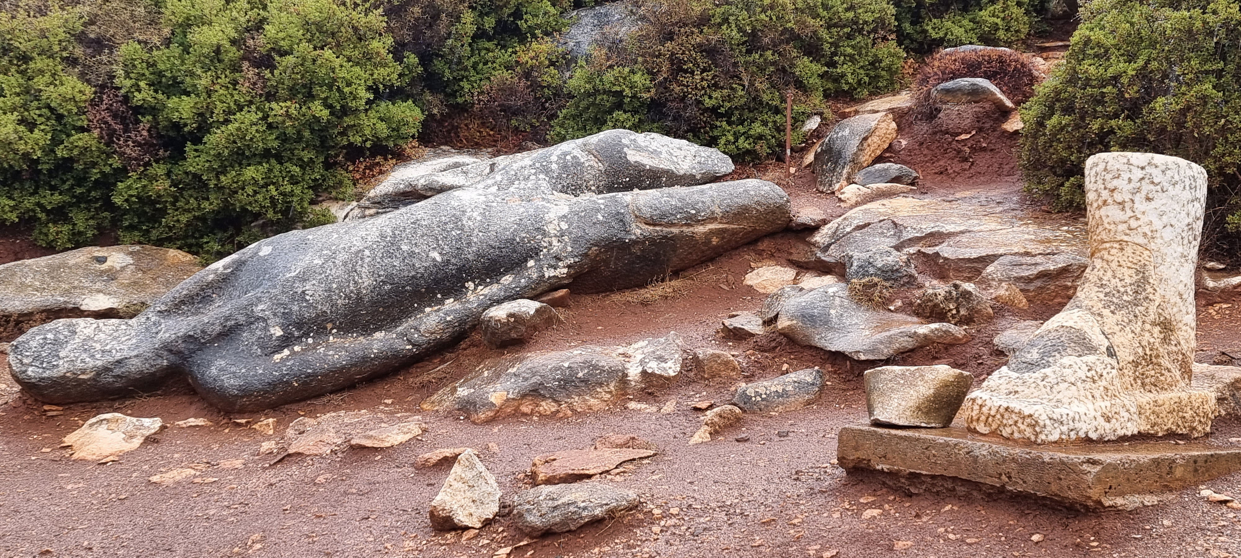 Naxos - Kouros de Melanes © Anne-Marie Billault