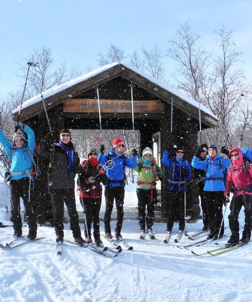 J2 - Départ de la Piste Royale à ski en Suède © François Trifard