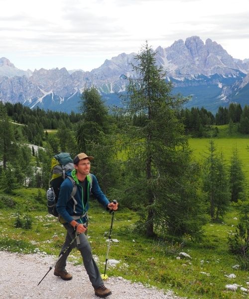 En route pour la Forcella Ambrizolla © Thomas Praire