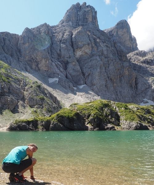 Civetta et son lac © Thomas Praire 2