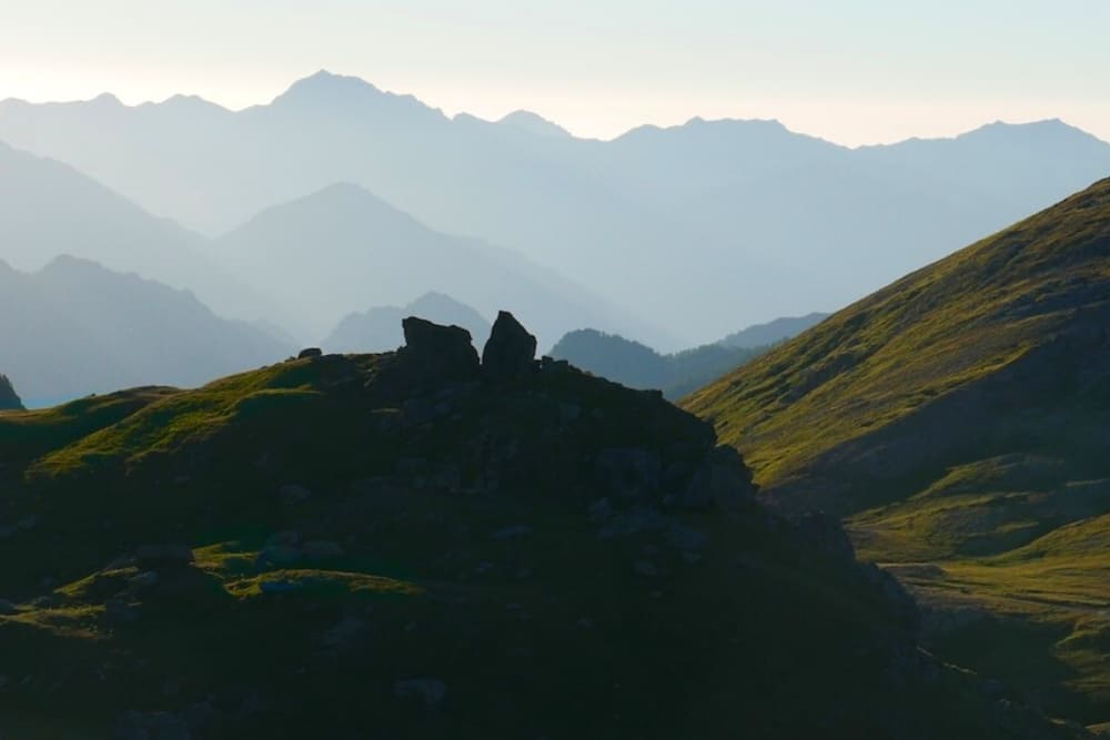 Paysage lors du 7ième jour du Tour des Géants © Laurent Comte