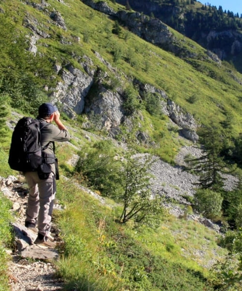 Randonnée sur le sentier Gobert dans le Vercors