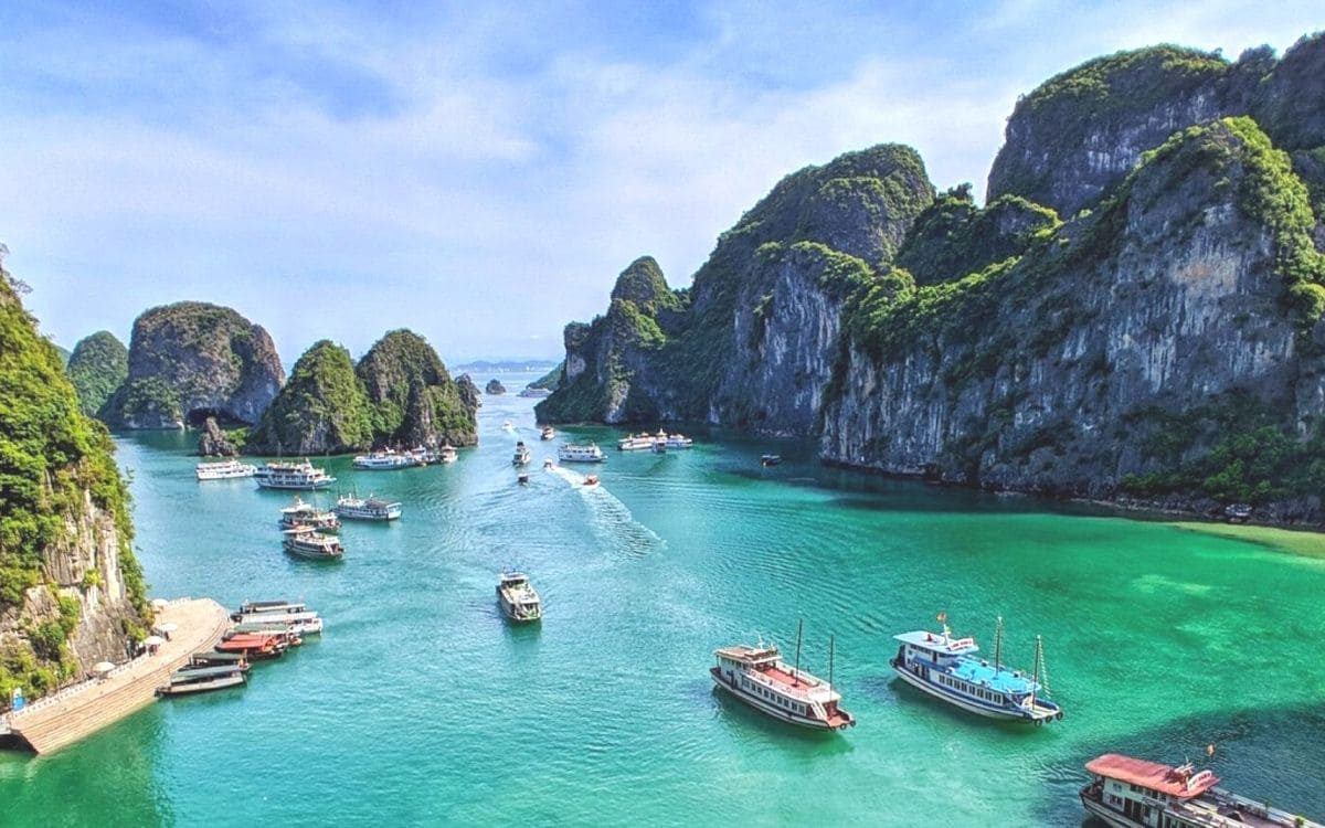 La baie d'Halong, Vietnam