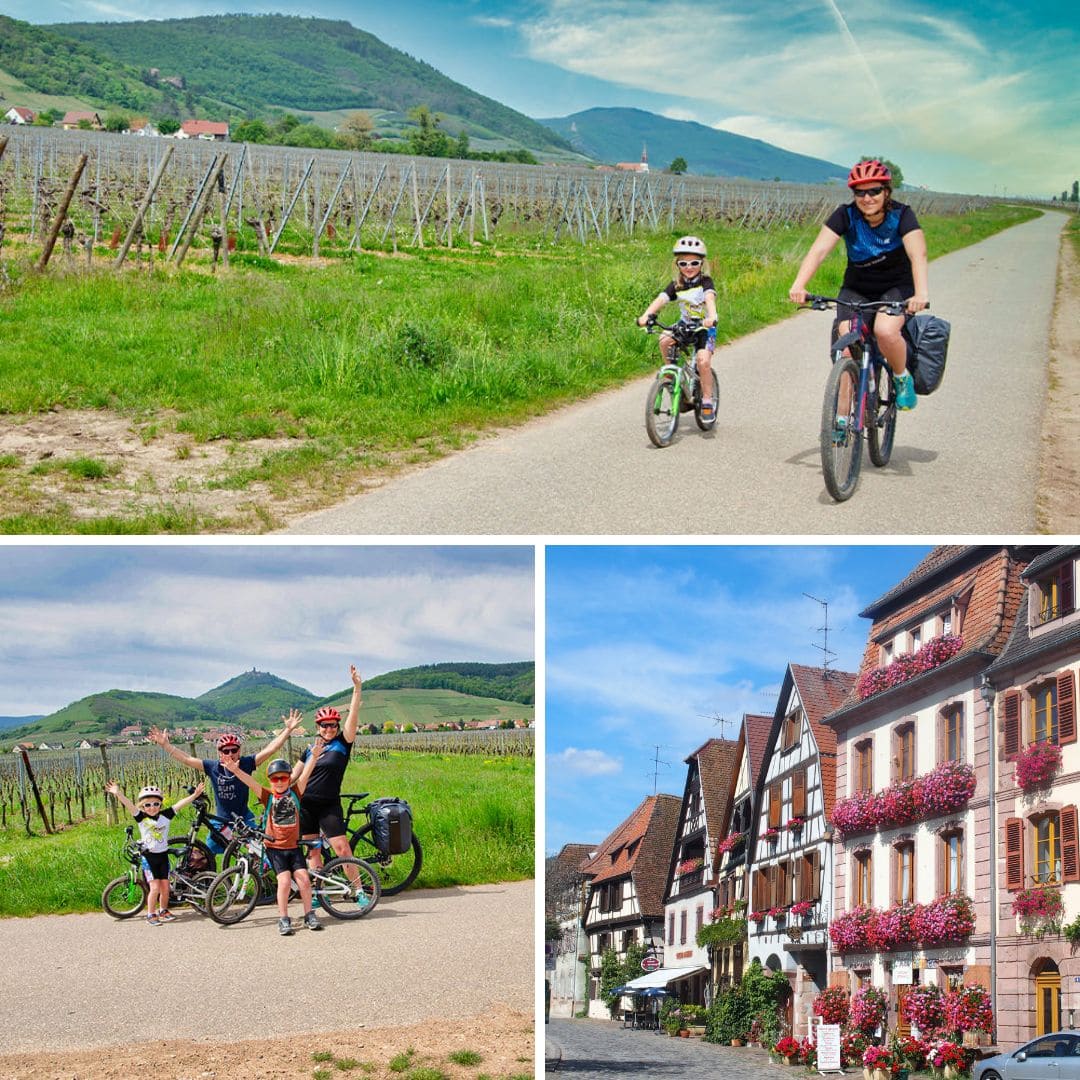 L'Alsace à vélo en famille © Quentin Vanaker