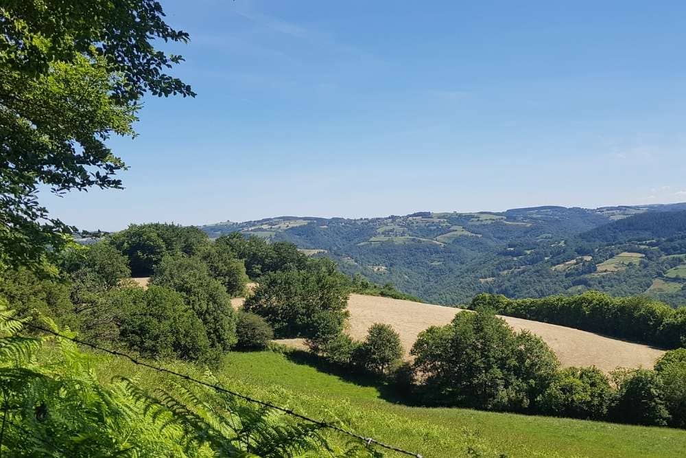 Le Chemin de Compostelle en Aveyron © Anne-Marie Billault