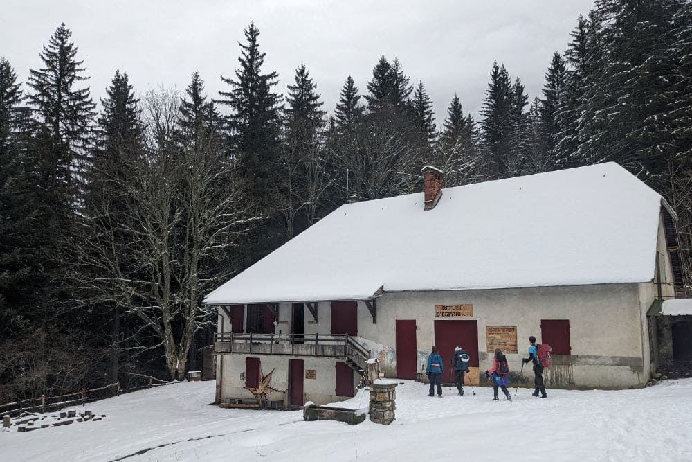 Le refuge d'Esparron © Adrien Ozanon