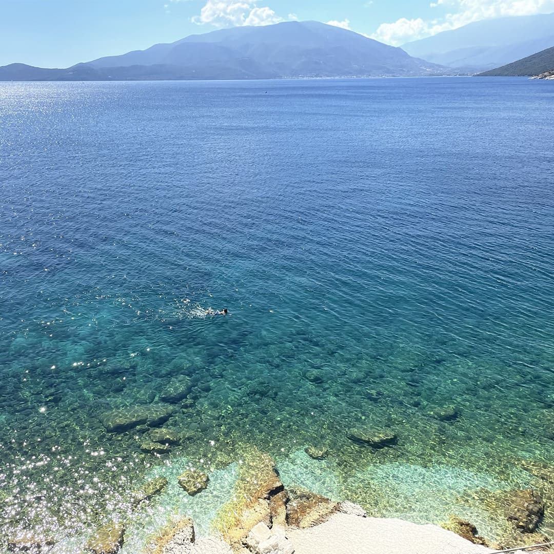 Paradise Beach Kefalonia © Juliette Vuillecard