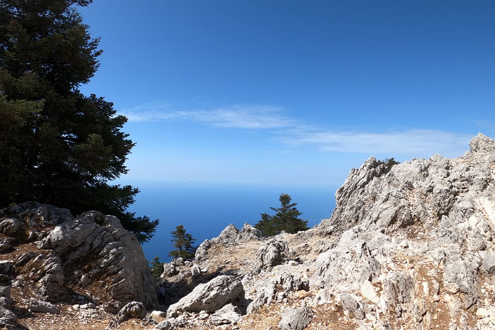 Vue du Mont Ainos © Juliette Vuillecard