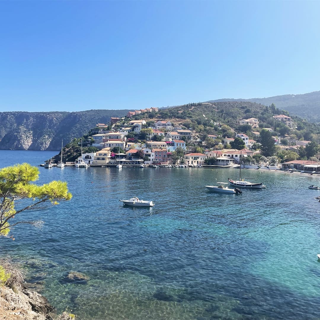 Port d'Assos Kefalonia © Juliette Vuillecard