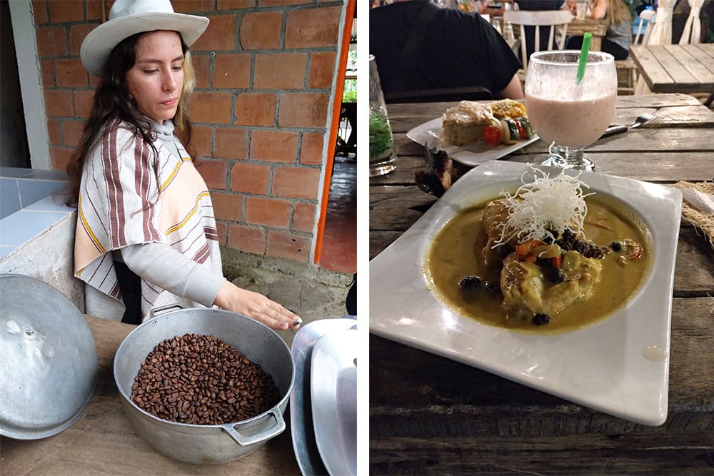 Nourriture en Colombie © Laura Kankaanpaa