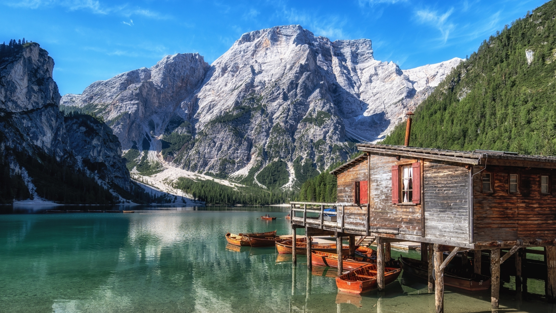 Lac de Braies plus beaux paysages des dolomites