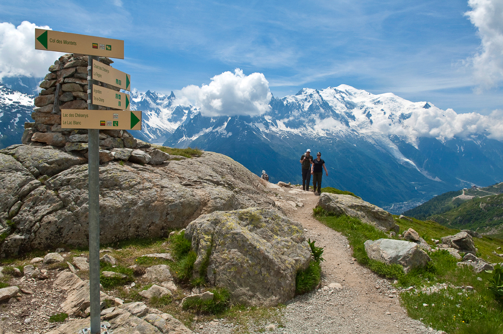 Montée vers la Flégère