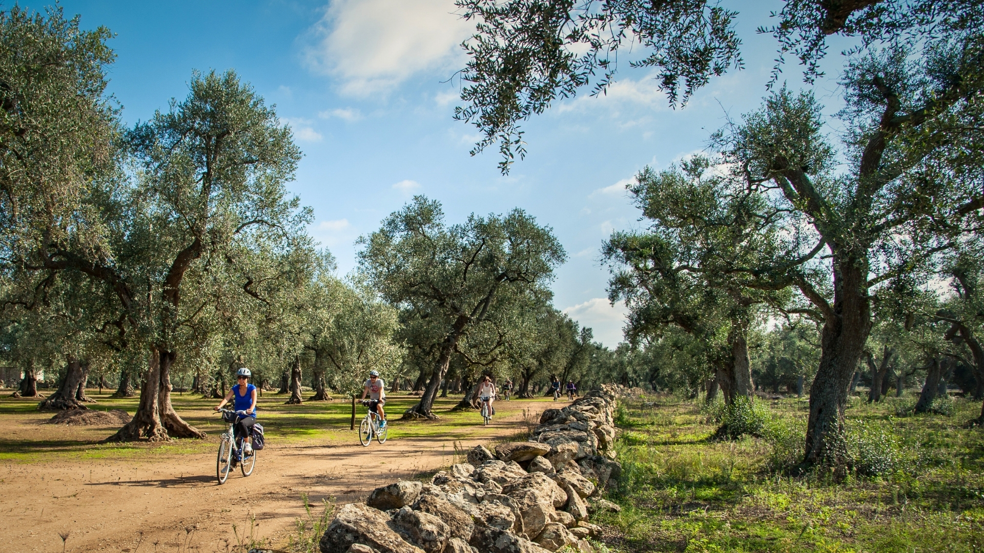 italie du nord ou du sud a vélo image d'intro