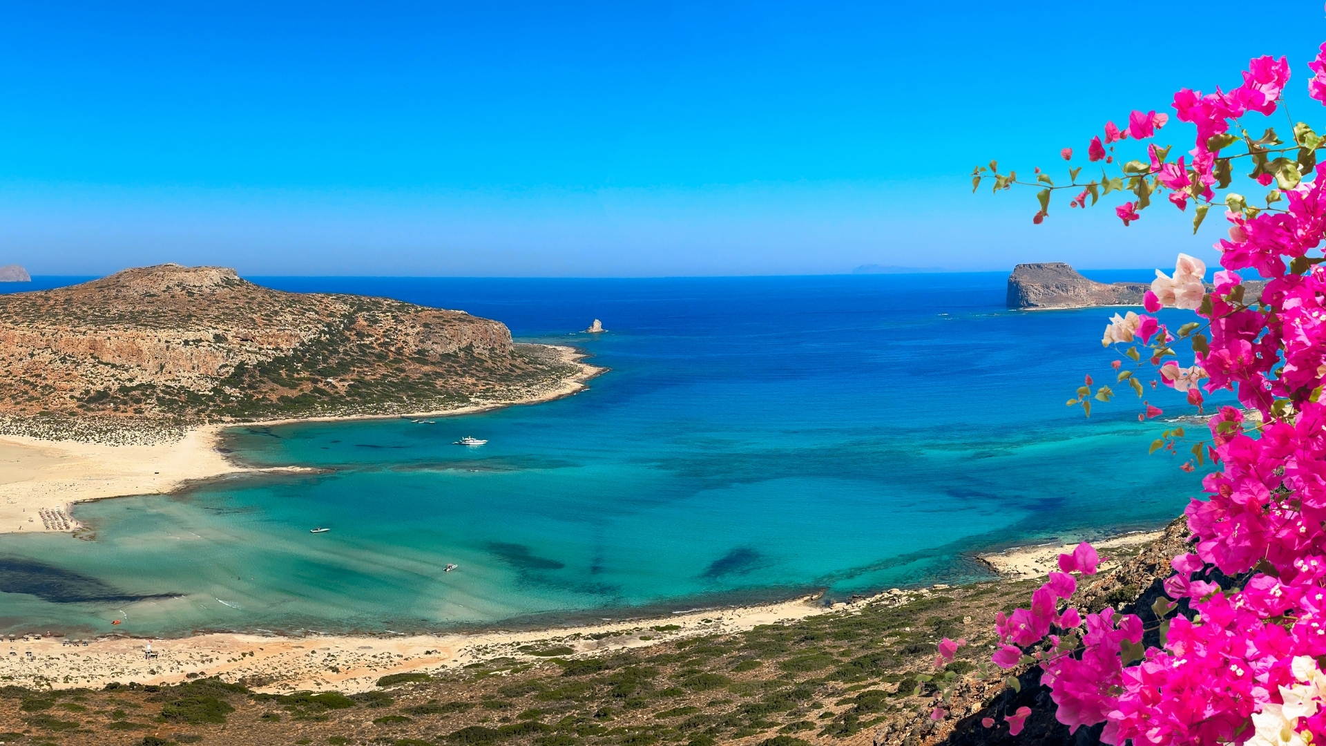 plus beaux paysages de crète image de partage