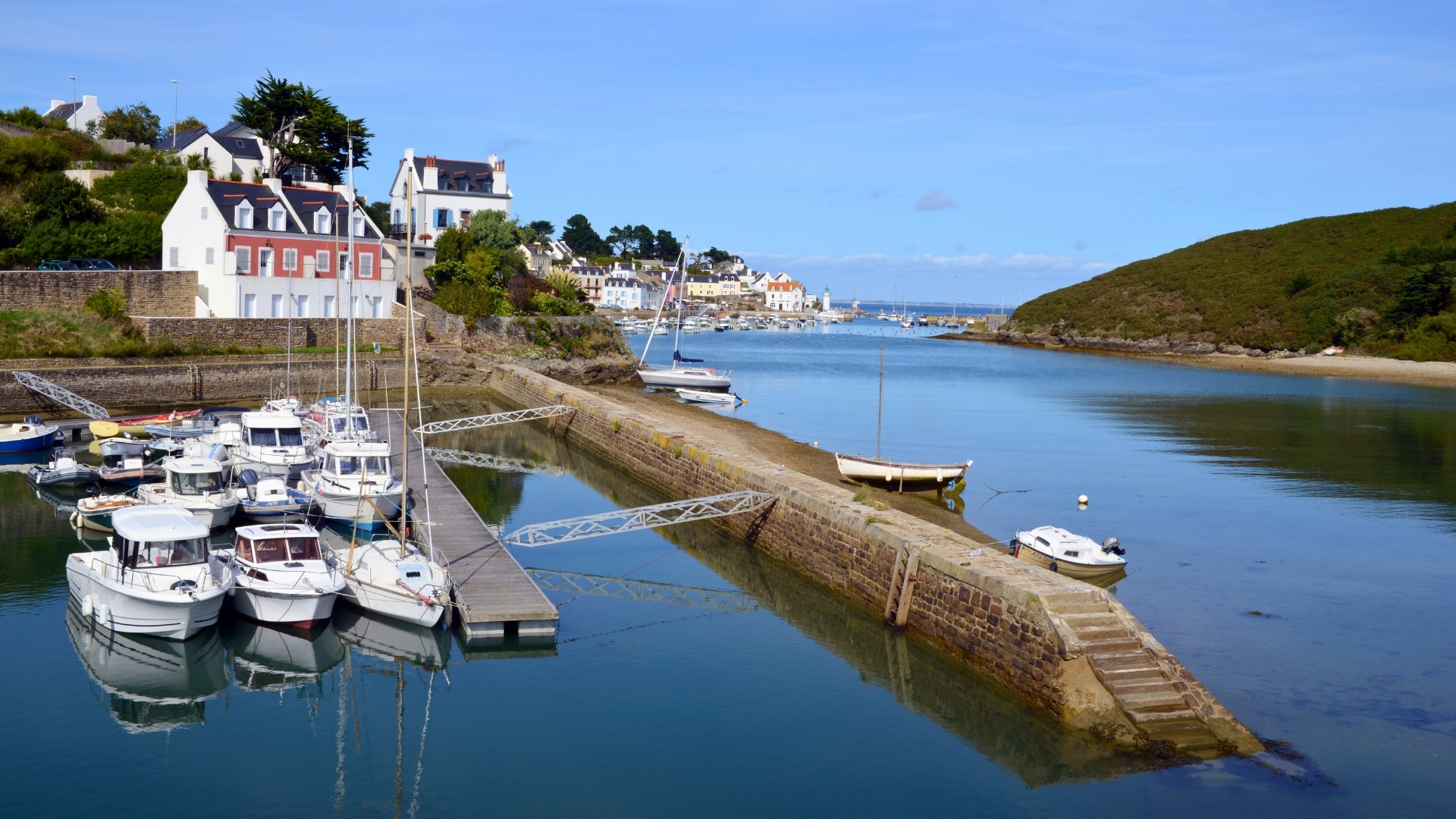 port de Sauzon belle ile en mer