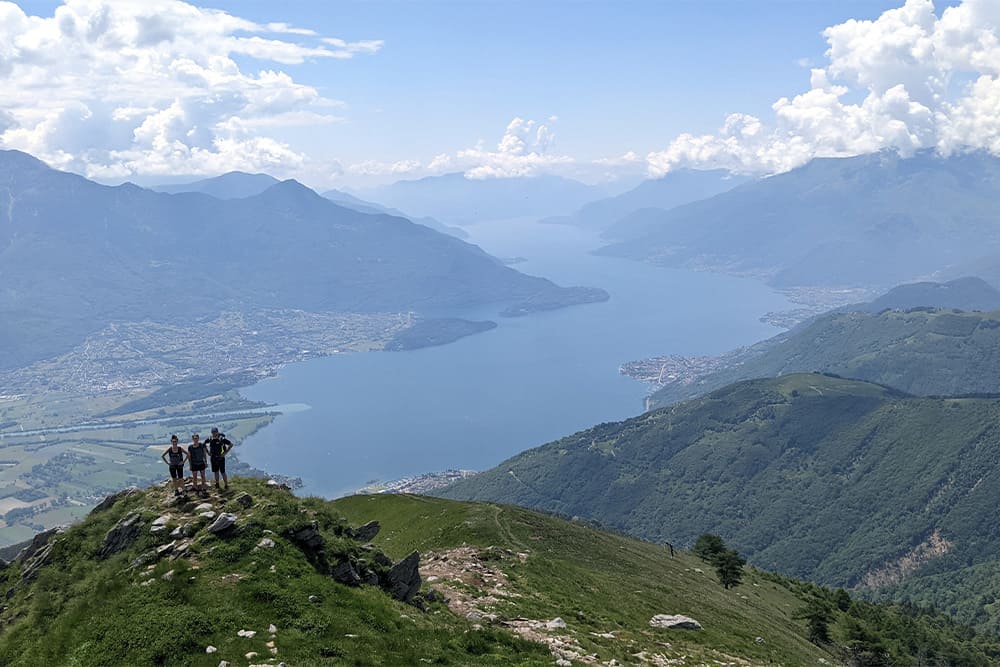 Panorama au sommet du Monte Berlinghera © Adrien Ozanon