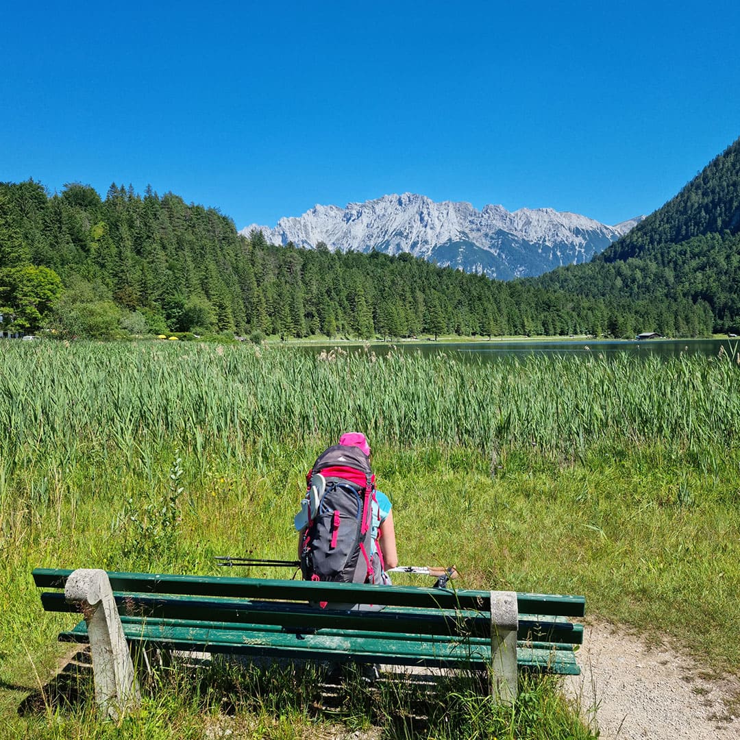 Pause au lac de Ferchensee © Damien Bonnet