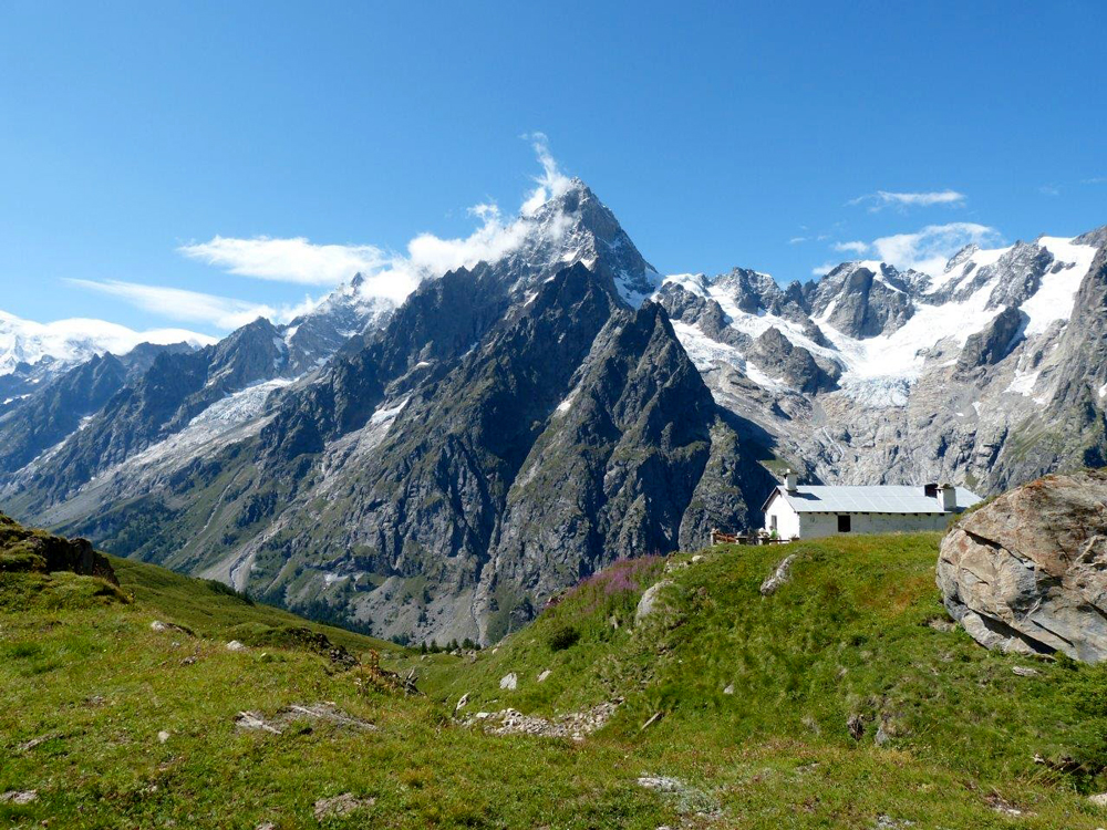Un temps magnifique sur le Tour des Géants © Hélène Le Floch