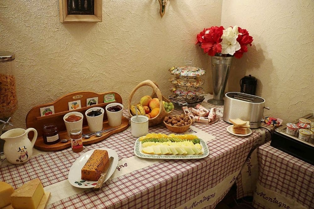 Petit déjeuner de l'hôtel Salina Maris © Hotel Salina Maris