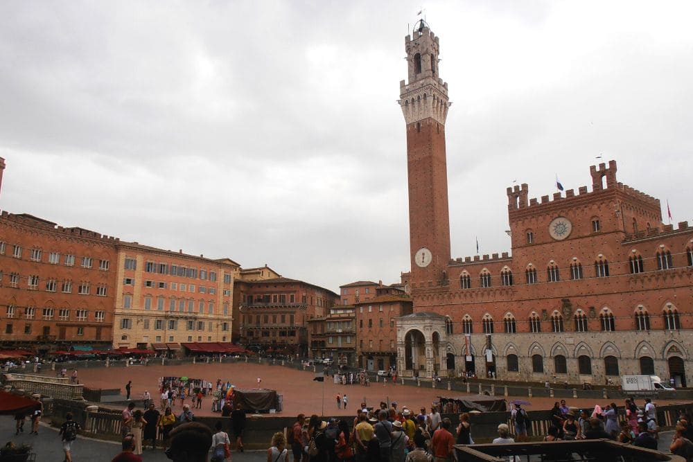 Piazza del Campo à Sienne