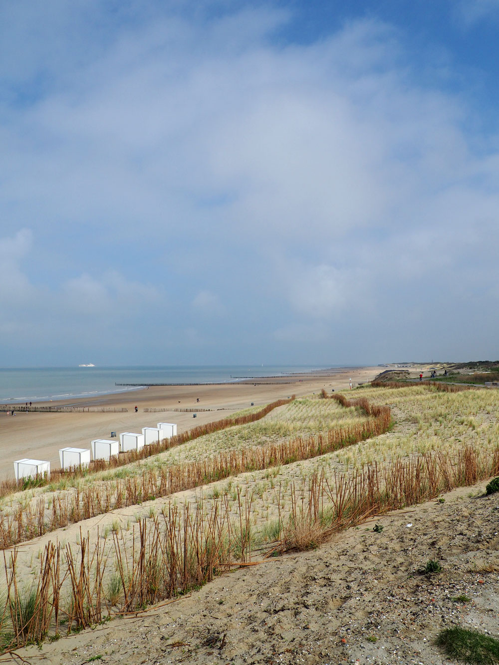 Plage de Kruishoofd aux Pays-Bas © David Praire